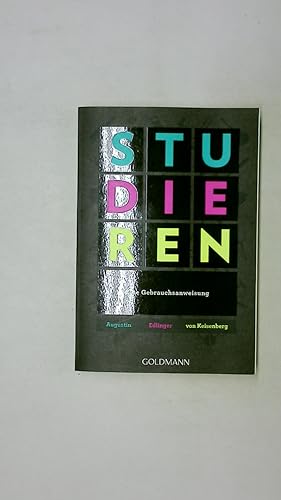 Seller image for STUDIEREN. eine Gebrauchsanweisung for sale by Butterfly Books GmbH & Co. KG