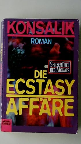 Bild des Verkufers fr DIE ECSTASY-AFFRE. Roman zum Verkauf von Butterfly Books GmbH & Co. KG