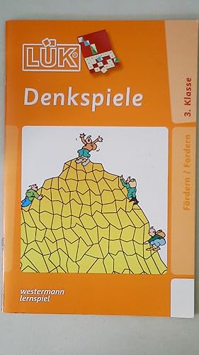 Bild des Verkufers fr LK DENKSPIELE. frdern und fordern 3. Klasse zum Verkauf von Butterfly Books GmbH & Co. KG