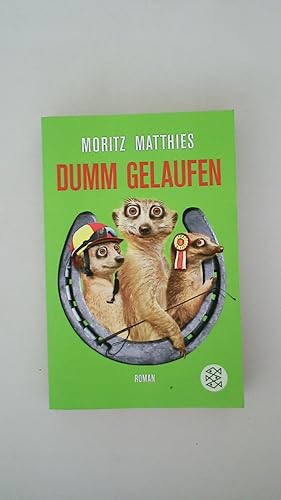 Bild des Verkufers fr DUMM GELAUFEN. Roman zum Verkauf von Butterfly Books GmbH & Co. KG