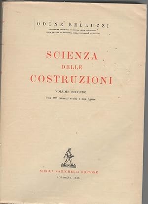 Imagen del vendedor de SCIENZA DELLE COSTRUZIONI. Volume secondo. Capitolo XX. Le strutture a molte iperstatiche. a la venta por Usatopoli libriusatierari