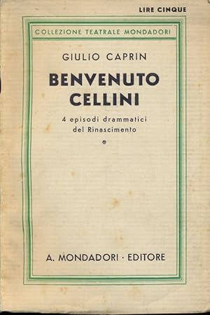 Bild des Verkufers fr Benvenuto Cellini zum Verkauf von Librodifaccia