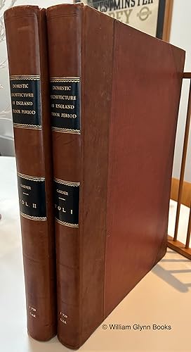 Imagen del vendedor de The domestic architecture of England during the Tudor period : illustrated in a series of photographs & measured drawings of country mansions, manor houses and smaller buildings with historical and descriptive Text 2 Volumes a la venta por William Glynn