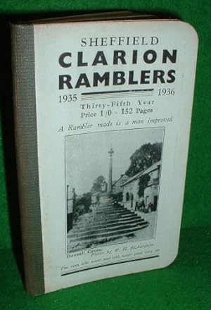 Seller image for SHEFFIELD CLARION RAMBLERS 1935-1936 with Map [Founded1900 by G.H.B.W.] for sale by booksonlinebrighton