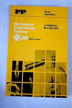 Bild des Verkufers fr Mechanical engineering science zum Verkauf von Alcan Libros