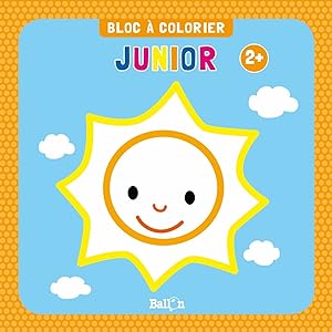Bloc à colorier junior 2+ (soleil) (Bloc à colorier junior 1)