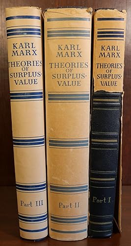 Theories of Surplus-Value Complete in 3 Volumes