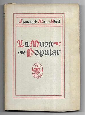 Musa Popular, La. 1928 Dedicat i signat per l'autor