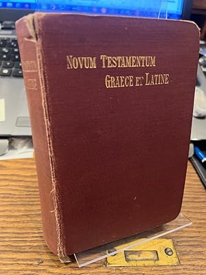 Novum Testamentum Graece et latine. Utrumque textum cum apparatu critico ex editionibus et libris...