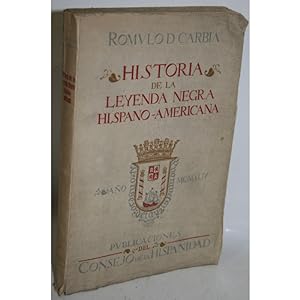 Imagen del vendedor de HISTORIA DE LA LEYENDA NEGRA HISPANO-AMERICANA a la venta por Librera Salamb