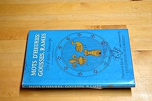 Seller image for Mots D'Heures: Gousses, Rames for sale by HALCYON BOOKS