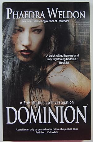 Immagine del venditore per Dominion: A Zoe Martinique Investigation venduto da Kazoo Books LLC