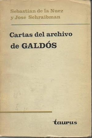 Image du vendeur pour CARTAS DEL ARCHIVO DE GALDOS mis en vente par ALZOFORA LIBROS