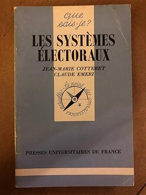 Image du vendeur pour Les systmes lectoraux mis en vente par Dmons et Merveilles