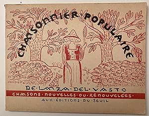 Chansonnier populaire. Chansons nouvelles ou renouvelées.