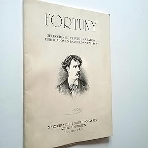 Fortuny. Selección de veinte grabados publicados en Barcelona en 1869