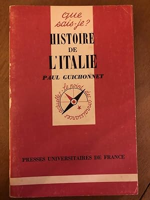 Seller image for histoire de l'Italie for sale by Dmons et Merveilles