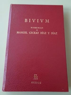 BIVIVM. Homenaje a Manuel Cecilio Díaz y Díaz