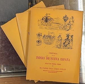 Seller image for Historia de las Indias de Nueva Espana y Islas de Tierra Firme, 3 vol for sale by Moe's Books
