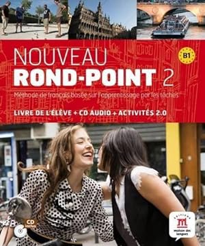 Seller image for Nouveau Rond-Point: Livre de l'eleve + CD 2 (B1) for sale by WeBuyBooks