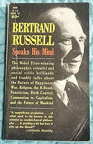 Imagen del vendedor de Bertrand Russell Speaks His Mind a la venta por My Book Heaven