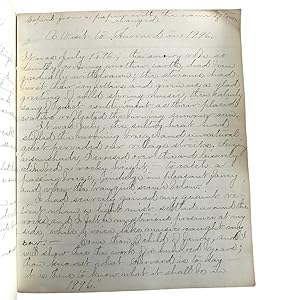 1874-1876 8th Grader s English Composition Book Kept While At School in Harvard, Massachusetts