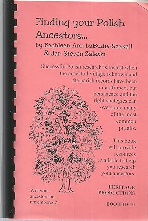 Imagen del vendedor de Finding your Polish Ancestors a la venta por The Book Junction