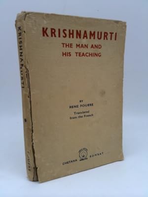 Bild des Verkufers fr Krishnamurti: The Man and his Teaching zum Verkauf von ThriftBooksVintage