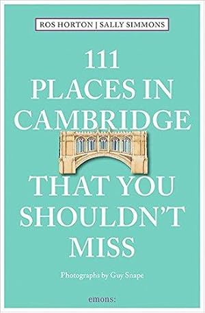 Seller image for 111 Places in Cambridge That You Shouldn't Miss (111 Places/Shops) for sale by WeBuyBooks