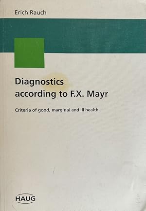 Diagnostics according to F.X. Mayr: Criteria of good, marginal and ill health