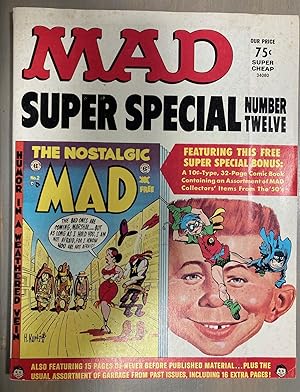 Image du vendeur pour Mad Super Special Number 12 Featuring The Nostalgic Mad mis en vente par biblioboy