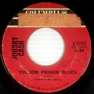 Bild des Verkufers fr Daddy Sang Bass / Folsom Prison Blues [7" 45 rpm Single] zum Verkauf von Kayleighbug Books, IOBA