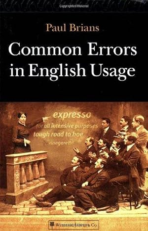 Image du vendeur pour Common Errors in English Usage mis en vente par WeBuyBooks