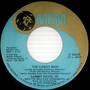 Imagen del vendedor de The Candy Man / I Want To Be Happy [7" 45 rpm Single] a la venta por Kayleighbug Books, IOBA