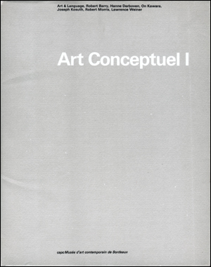 Imagen del vendedor de Art Conceptuel I a la venta por Specific Object / David Platzker