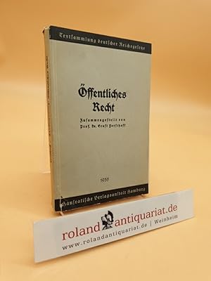 Imagen del vendedor de ffentliches Recht a la venta por Roland Antiquariat UG haftungsbeschrnkt