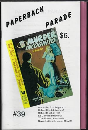 Imagen del vendedor de PAPERBACK PARADE #39, August, Aug. 1994 a la venta por Books from the Crypt