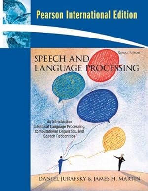 Seller image for Speech and Language Processing: International Edition for sale by WeBuyBooks