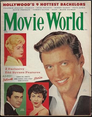 Image du vendeur pour MOVIE WORLD: January, Jan. 1960 mis en vente par Books from the Crypt