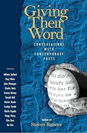 Seller image for Giving Their Word: Conversations with Contemporary Poets for sale by WeBuyBooks