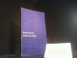 Imagen del vendedor de Leben des Galilei : Schauspiel. Mitarb.: Margarete Steffin edition suhrkamp ; 1 a la venta por Der Buchecker