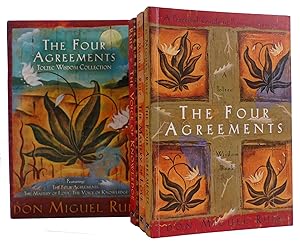 Imagen del vendedor de THE FOUR AGREEMENTS TOLTEC WISDOM COLLECTION 3 BOOK SET The Four Agreements, the Mastery of Love, the Voice of Knowledge a la venta por Rare Book Cellar