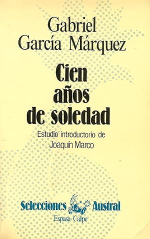 Seller image for Cien Aos De Soledad (Neuva Austral Series) (Spanish Edition) for sale by Librairie Cayenne