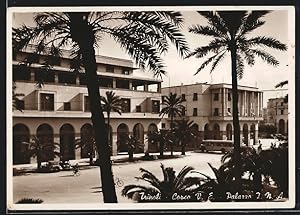 Ansichtskarte Tripoli, Corso V. E., Palazza I. N. A.