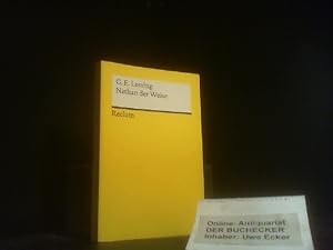 Nathan der Weise : ein dramatisches Gedicht in 5 Aufzügen. Anm. von Peter von Düffel / Reclams Un...