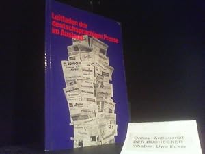 Leitfaden der deutschsprachigen Presse im Ausland. [Hrsg.: Verein für d. Deutschtum im Ausland e....