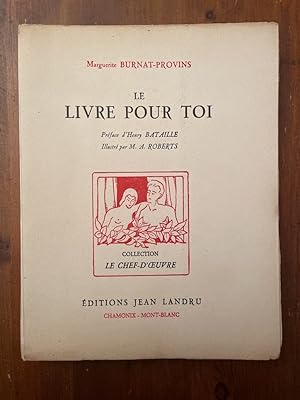 Image du vendeur pour Le livre pour toi mis en vente par Librairie des Possibles