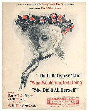 Bild des Verkufers fr [Sheet music]: The Little Gypsy Maid (from George W. Lederer's production of The Wild Rose) zum Verkauf von Between the Covers-Rare Books, Inc. ABAA