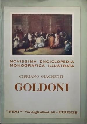 Imagen del vendedor de Goldoni. a la venta por FIRENZELIBRI SRL