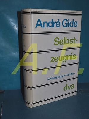 Bild des Verkufers fr Selbstzeugnis : Autobiographische Schriften zum Verkauf von Antiquarische Fundgrube e.U.